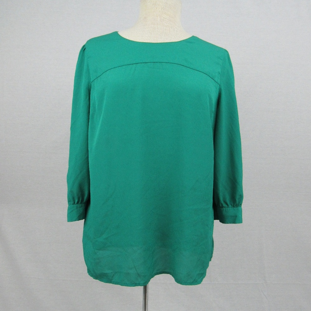 Merona Green Blouse